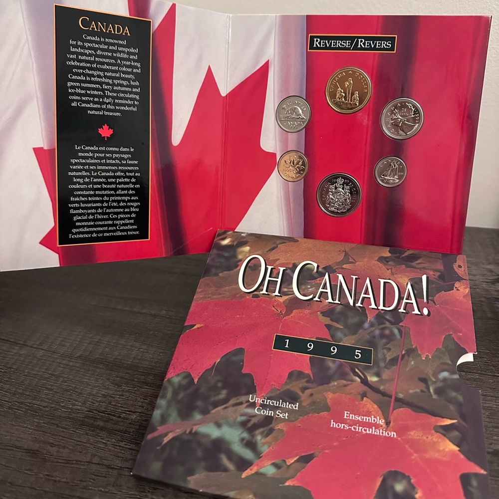 1995 Royal Mint Coin Set - OH Canada!